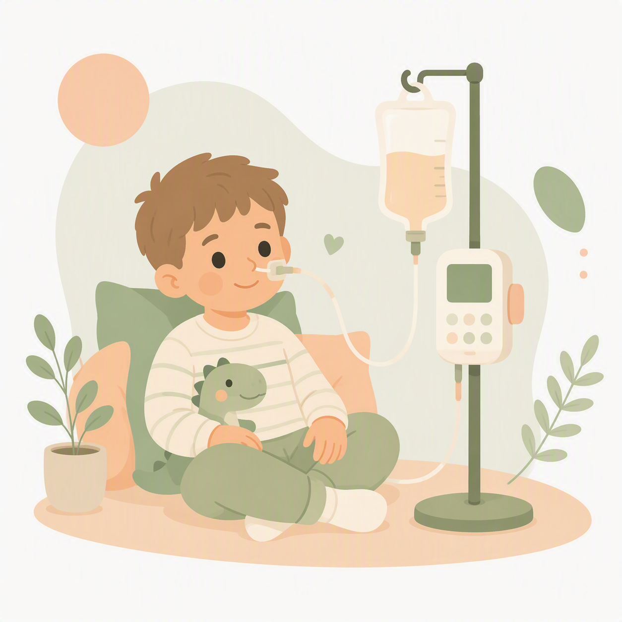 Kind met sondevoeding, begeleiding door kinderdiëtist Sigrid Vanhaesebrouck in Genk of online
